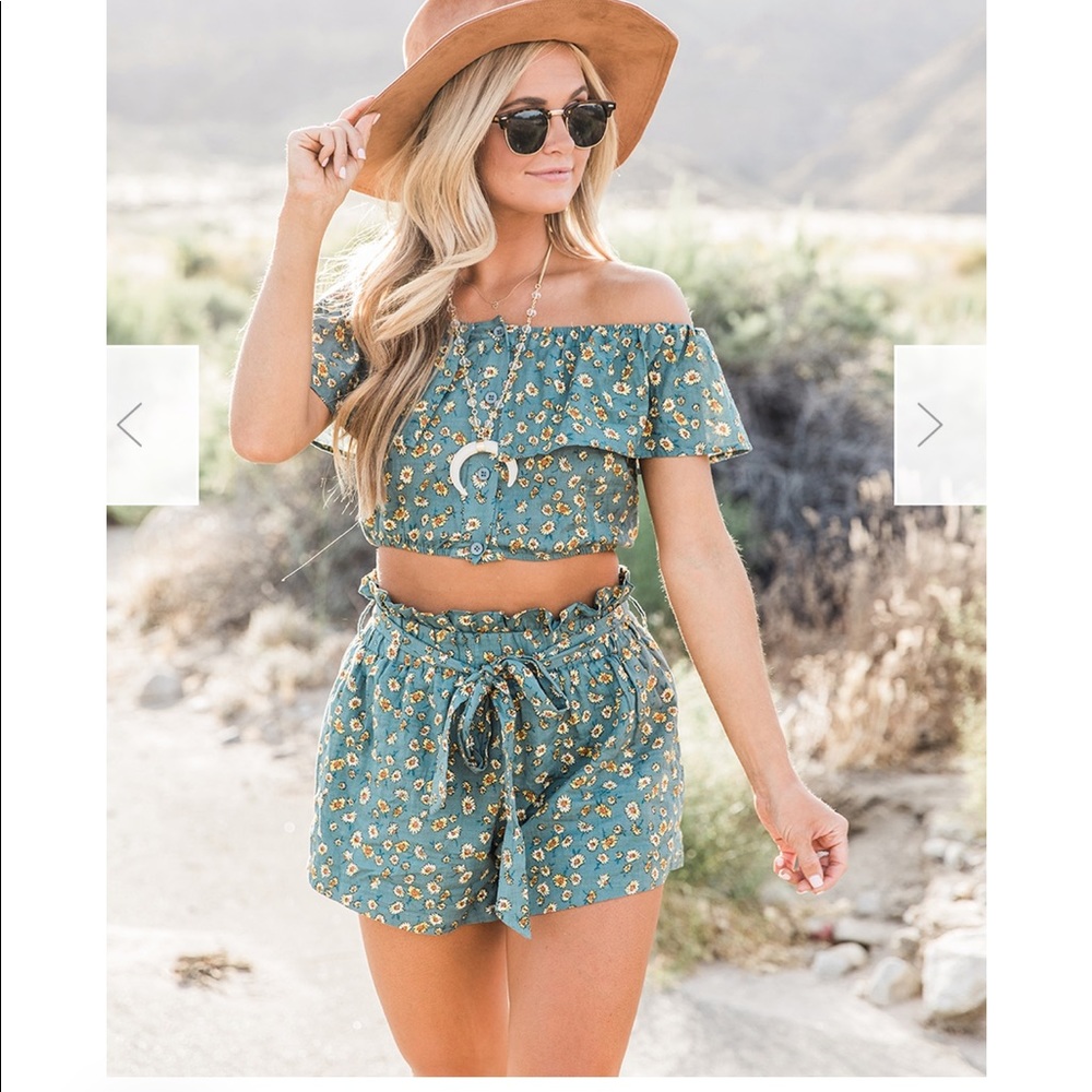 Floral Two Piece